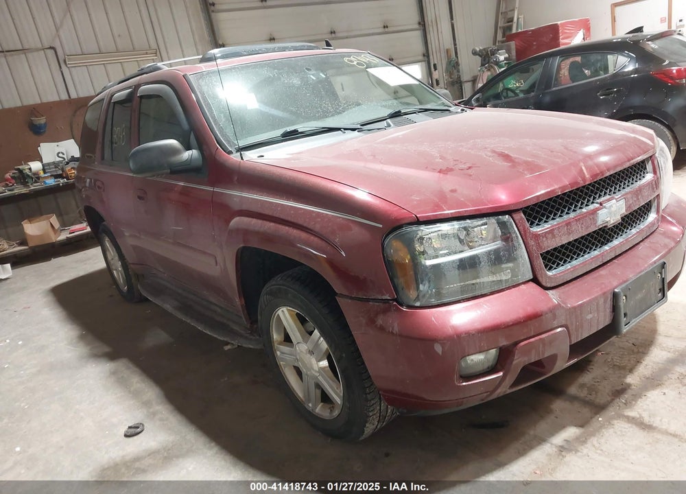 2008 CHEVROLET TRAILBLAZER LT VIN: 1GNDT13S382183316
