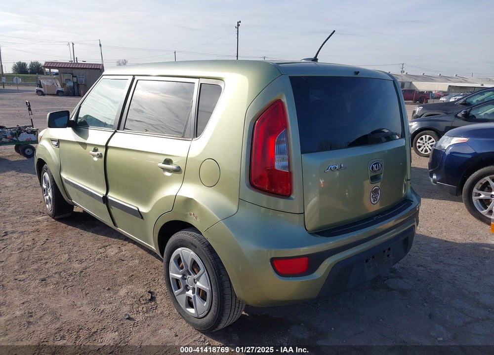 2013 KIA SOUL VIN: KNDJT2A5XD7533441