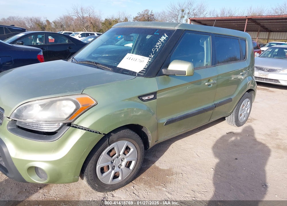 2013 KIA SOUL VIN: KNDJT2A5XD7533441