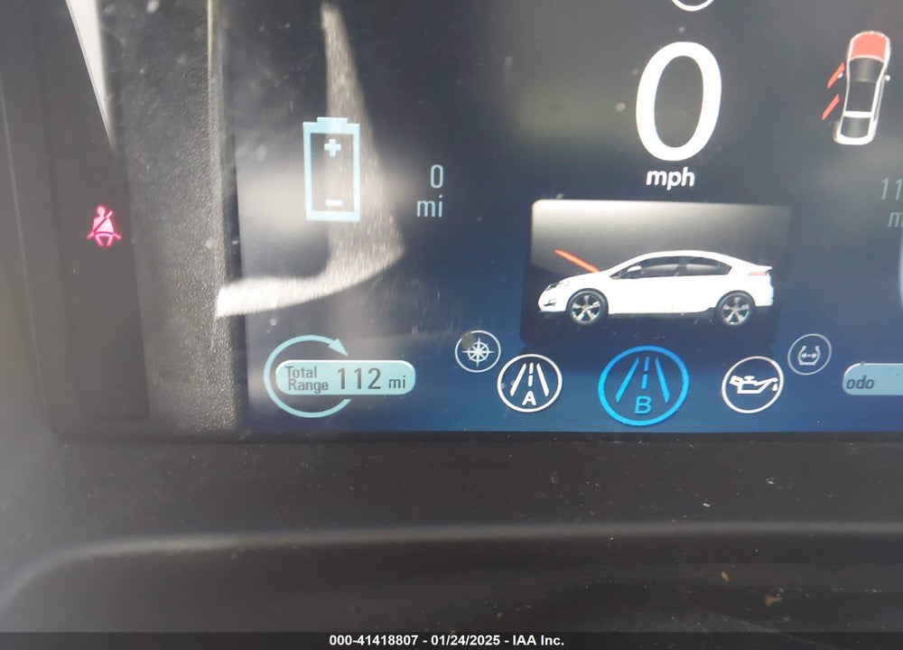 2012 CHEVROLET VOLT VIN: 1G1RA6E40CU110099