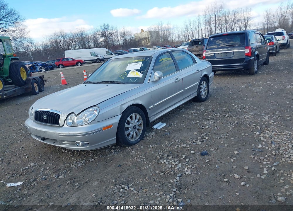 2005 HYUNDAI SONATA GLS/LX VIN: KMHWF35H45A150165