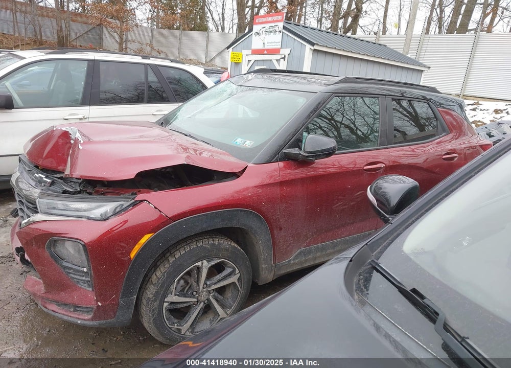 2022 CHEVROLET TRAILBLAZER AWD RS VIN: KL79MUSL1NB095445