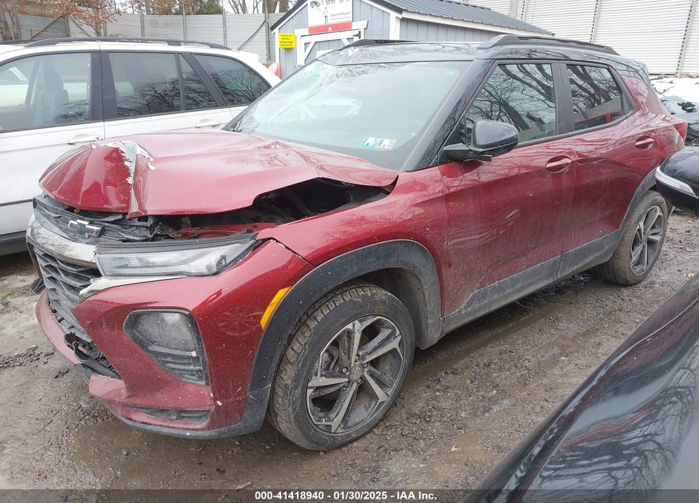 2022 CHEVROLET TRAILBLAZER AWD RS VIN: KL79MUSL1NB095445