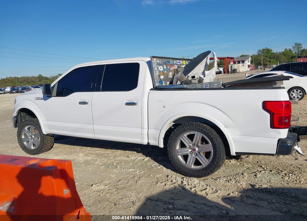 2018 FORD F-150 LARIAT VIN: 1FTEW1EGXJKD13983