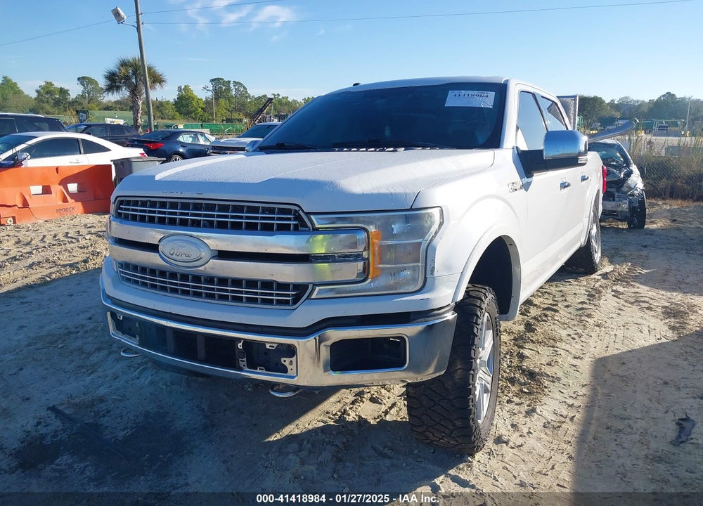 2018 FORD F-150 LARIAT VIN: 1FTEW1EGXJKD13983