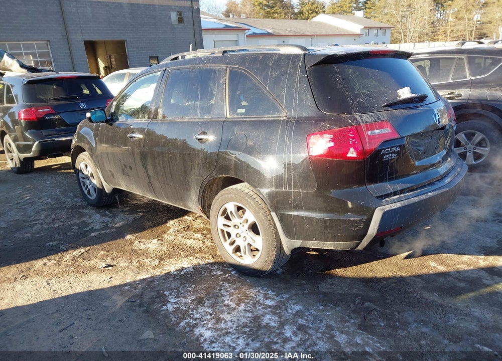 2007 ACURA MDX TECHNOLOGY PACKAGE VIN: 2HNYD28467H514039