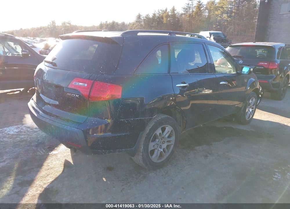 2007 ACURA MDX TECHNOLOGY PACKAGE VIN: 2HNYD28467H514039