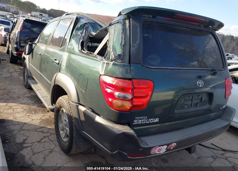 2004 TOYOTA SEQUOIA SR5 V8 VIN: 5TDZT34A04S207073