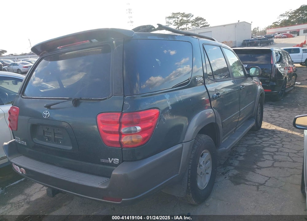 2004 TOYOTA SEQUOIA SR5 V8 VIN: 5TDZT34A04S207073