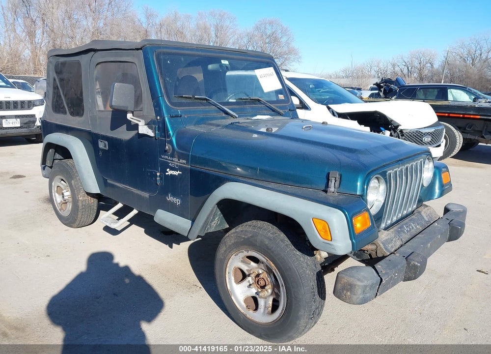 1998 JEEP WRANGLER SPORT VIN: 1J4FY19S7WP785219