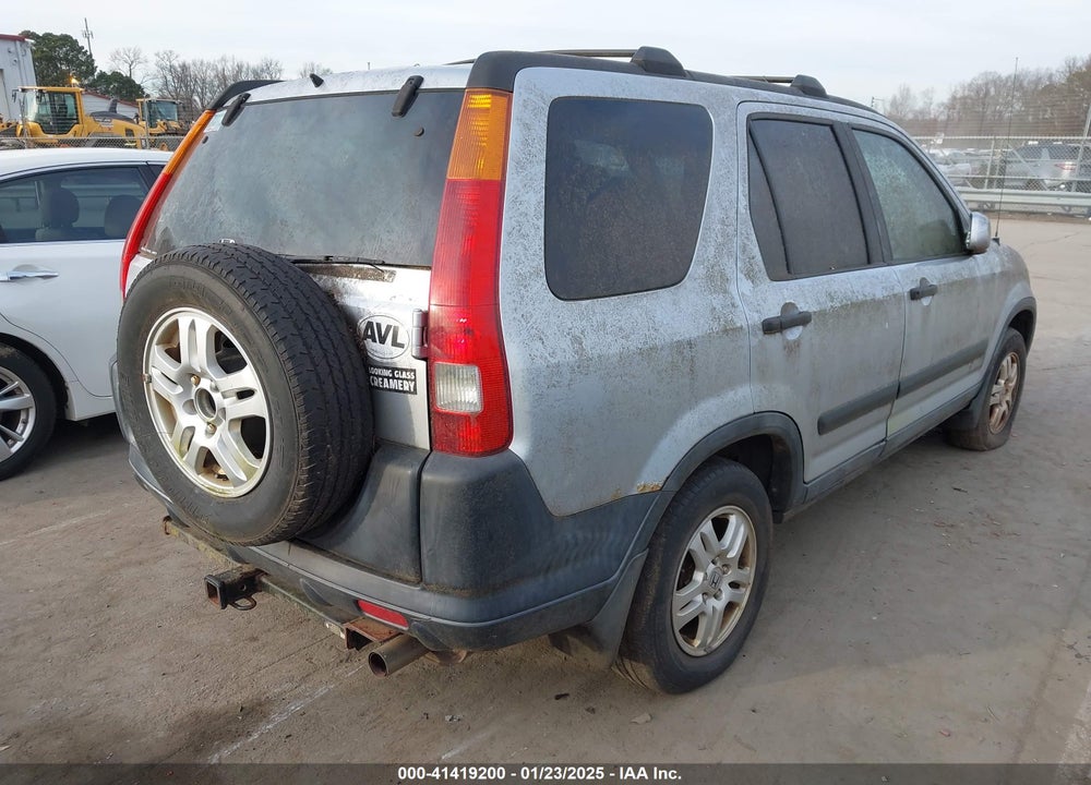 2004 HONDA CR-V EX VIN: SHSRD78854U211709