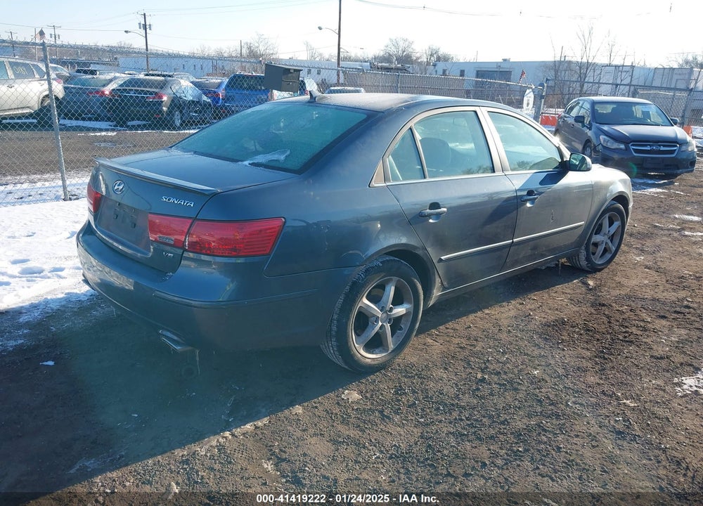 2009 HYUNDAI SONATA SE V6 VIN: 5NPEU46FX9H434911