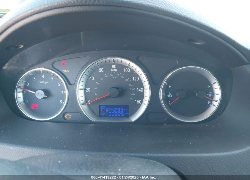 2009 HYUNDAI SONATA SE V6 VIN: 5NPEU46FX9H434911