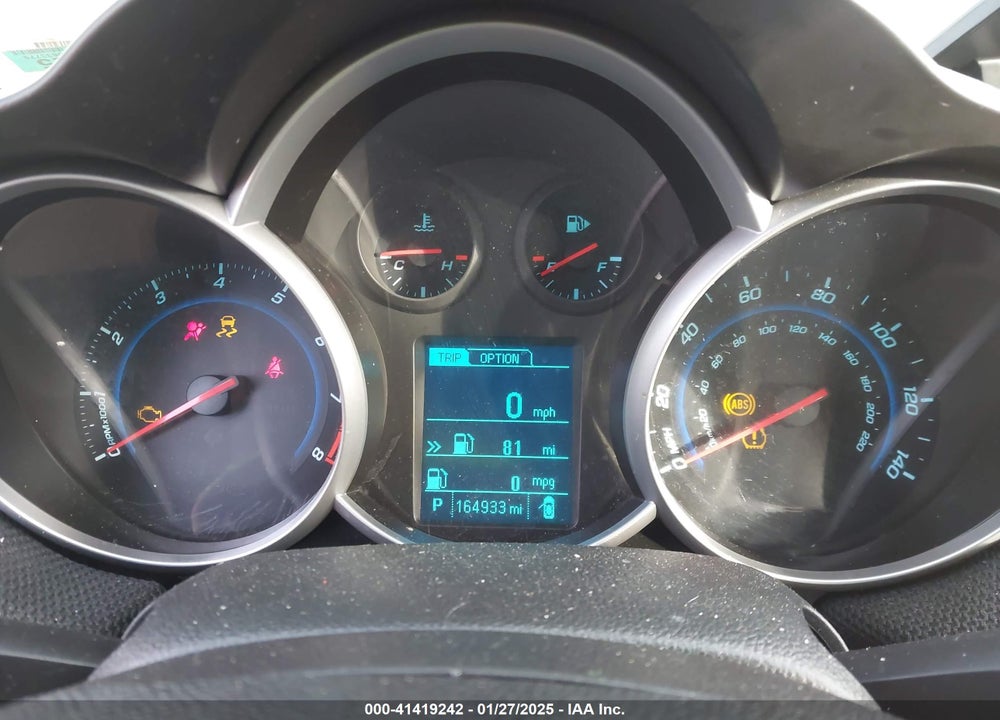 2013 CHEVROLET CRUZE VIN: 1G1PE5SB5D7224222