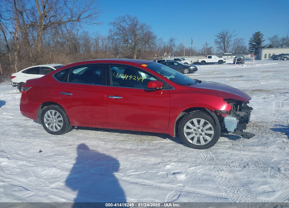 2014 NISSAN SENTRA SV VIN: 3N1AB7AP9EY322638