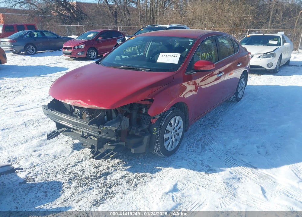2014 NISSAN SENTRA SV VIN: 3N1AB7AP9EY322638