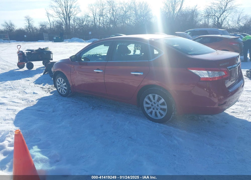 2014 NISSAN SENTRA SV VIN: 3N1AB7AP9EY322638