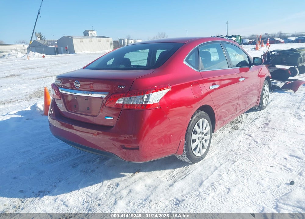 2014 NISSAN SENTRA SV VIN: 3N1AB7AP9EY322638