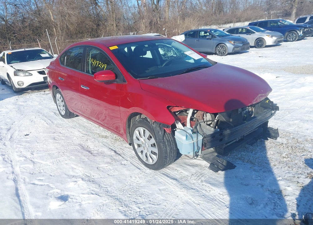 2014 NISSAN SENTRA SV VIN: 3N1AB7AP9EY322638