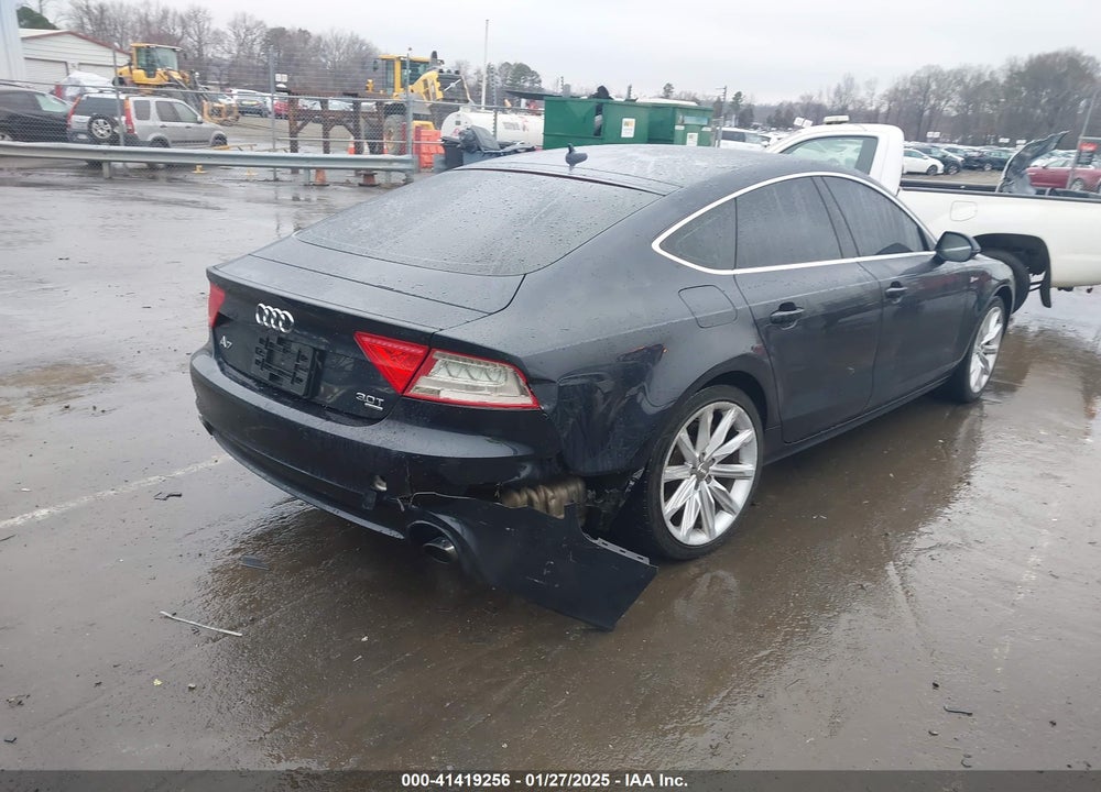 2012 AUDI A7 PREMIUM VIN: WAUYGAFC3CN132163