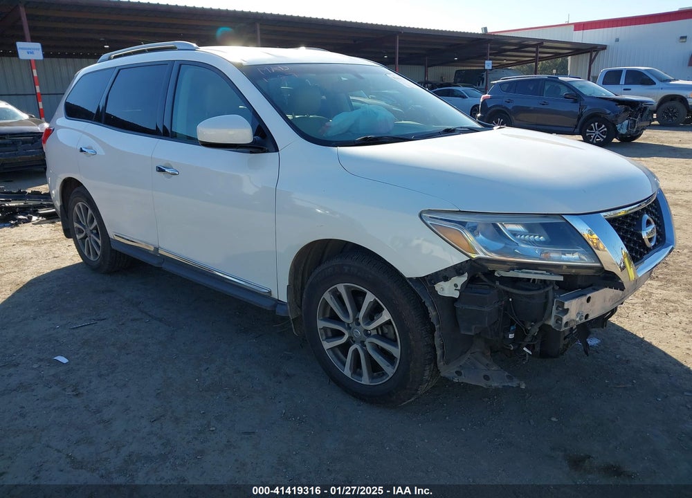 2013 NISSAN PATHFINDER SL VIN: 5N1AR2MM9DC671220