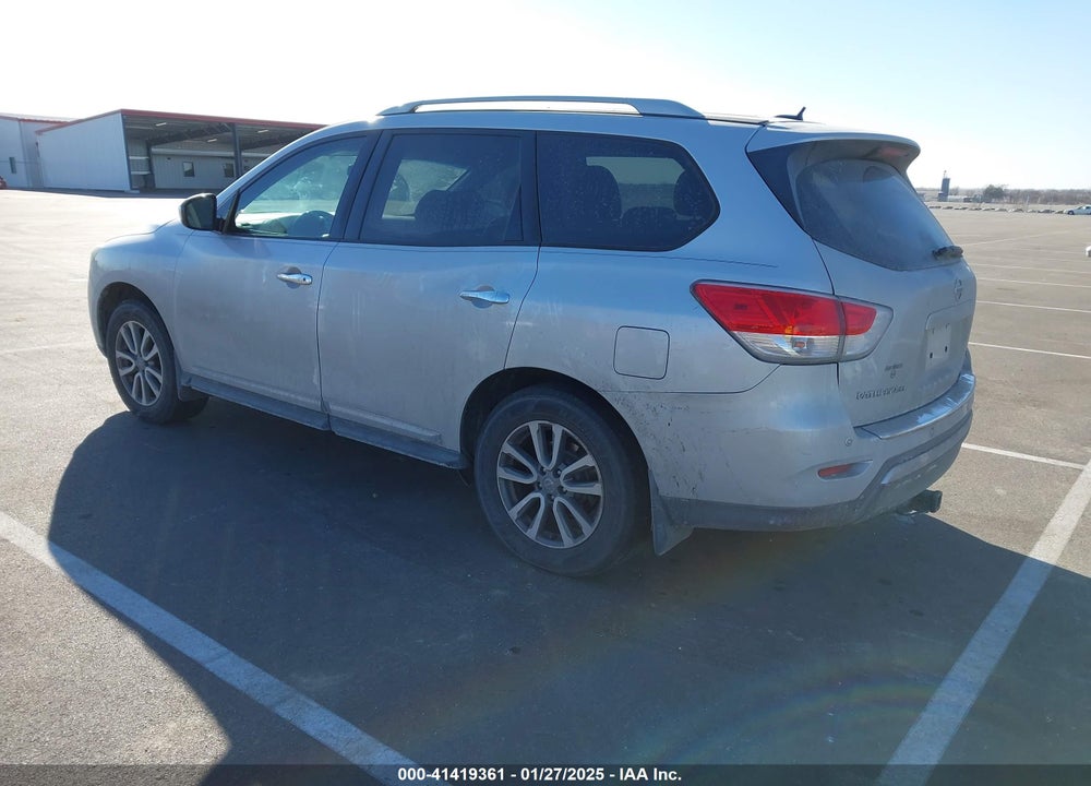 2013 NISSAN PATHFINDER SL VIN: 5N1AR2MN9DC638176