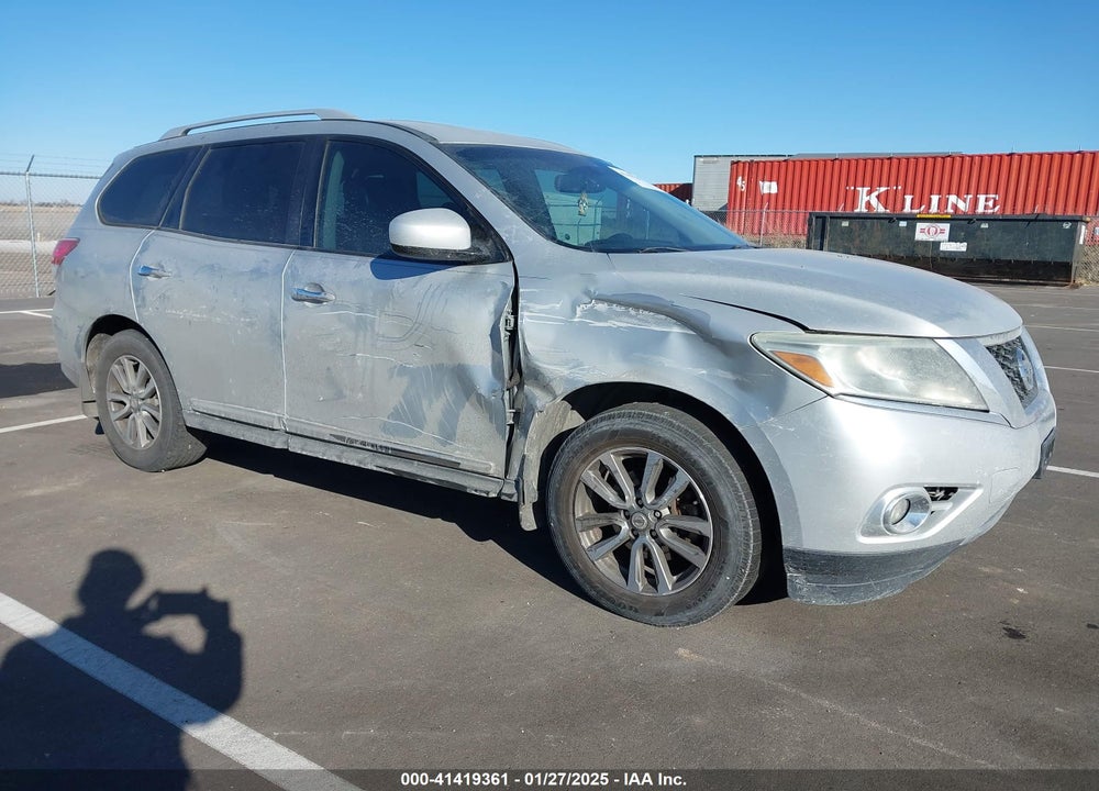 2013 NISSAN PATHFINDER SL VIN: 5N1AR2MN9DC638176