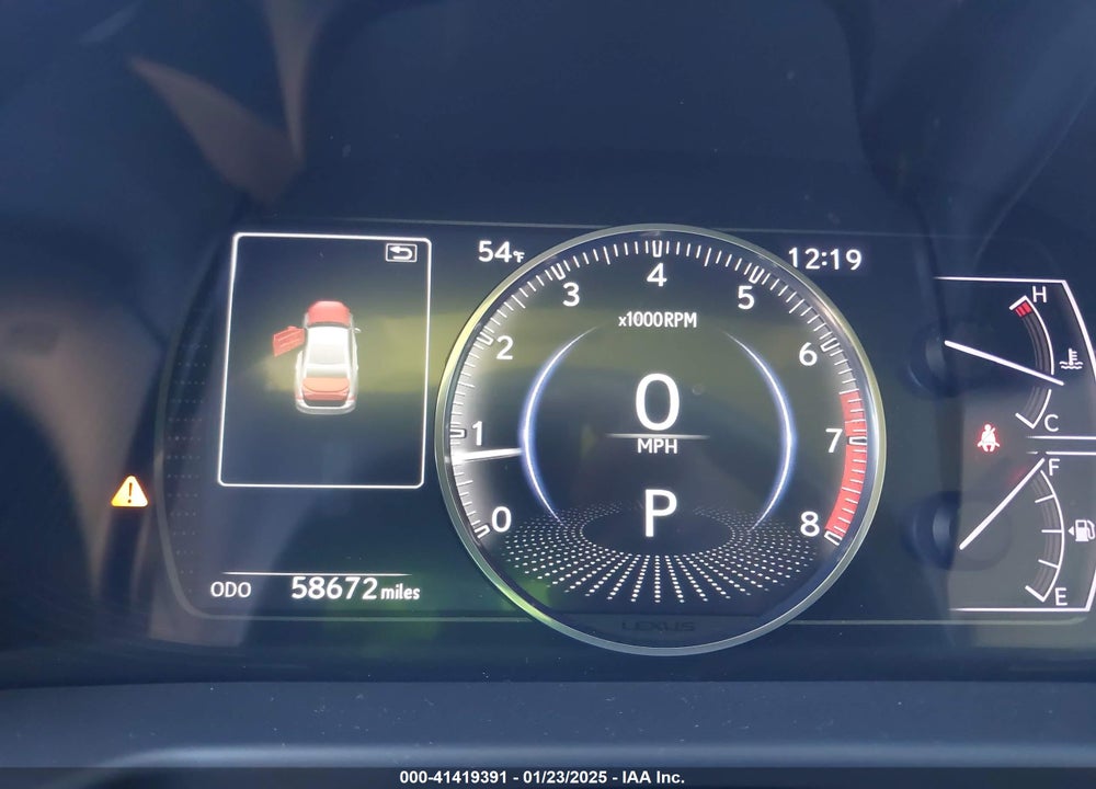 2019 LEXUS ES 350 VIN: JTHBZ1B1XK2004640