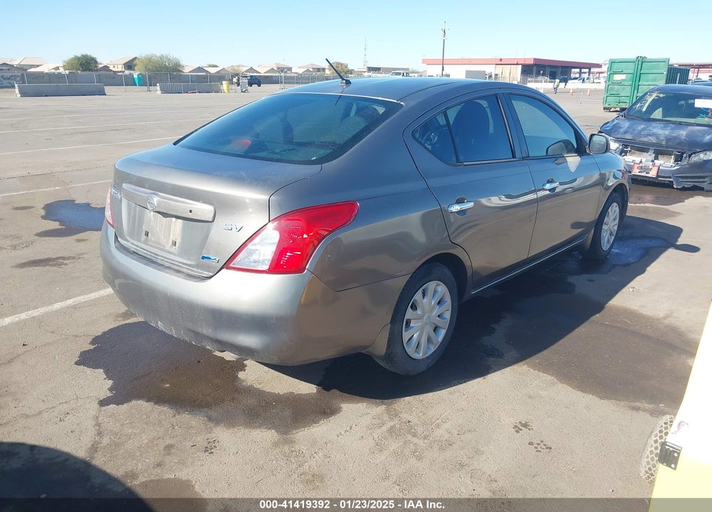 2012 NISSAN VERSA VIN: 3N1CN7AP0CL908221