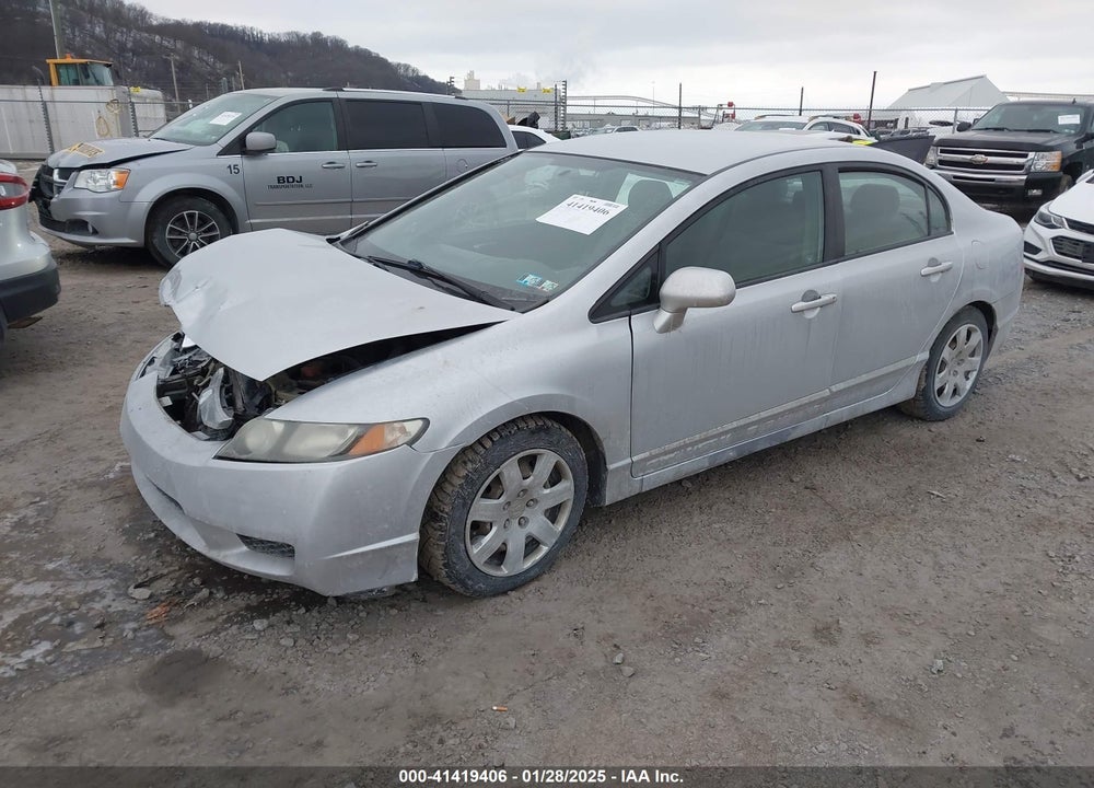2011 HONDA CIVIC LX VIN: 2HGFA1F54BH506463