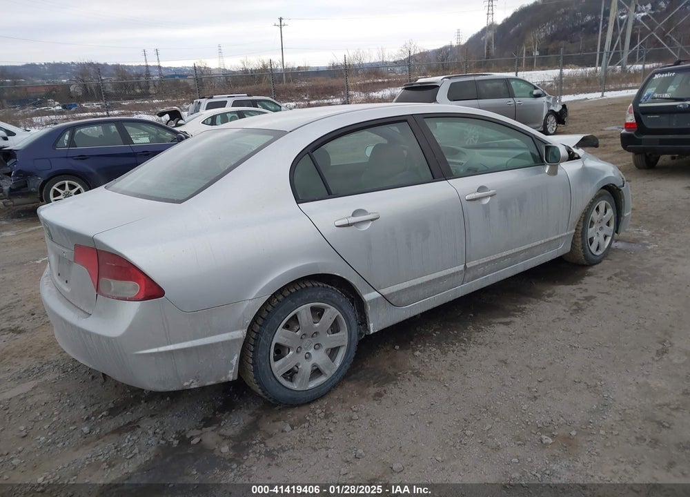 2011 HONDA CIVIC LX VIN: 2HGFA1F54BH506463
