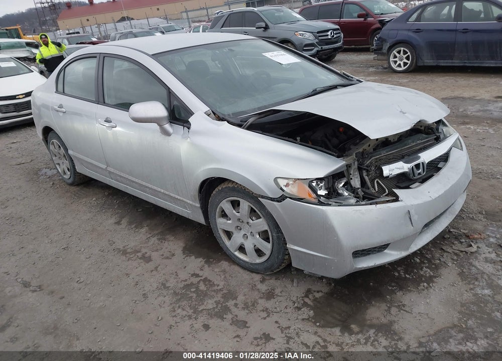 2011 HONDA CIVIC LX VIN: 2HGFA1F54BH506463