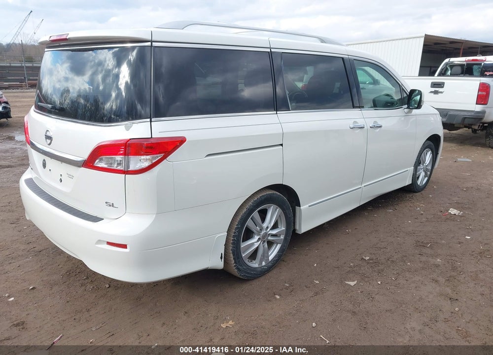 2012 NISSAN QUEST SL VIN: JN8AE2KP7C9030287