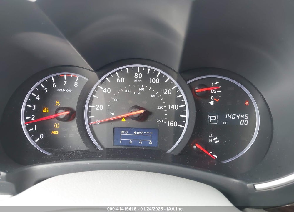 2012 NISSAN QUEST SL VIN: JN8AE2KP7C9030287
