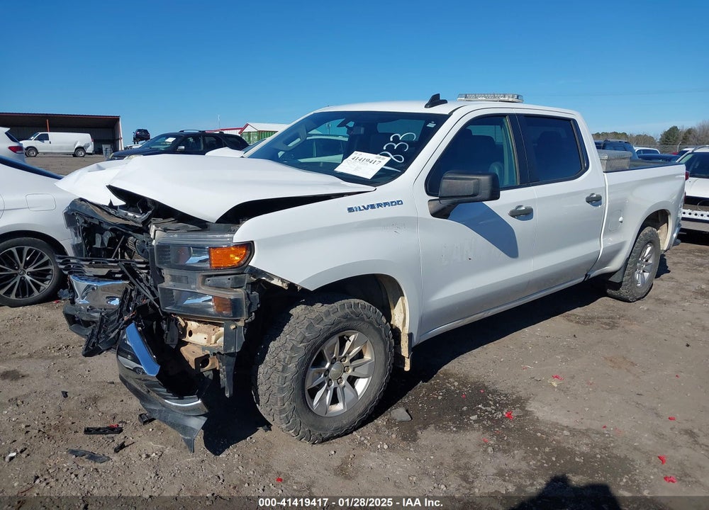 2019 CHEVROLET SILVERADO 1500 WORK TRUCK VIN: 1GCPWAEF2KZ310374