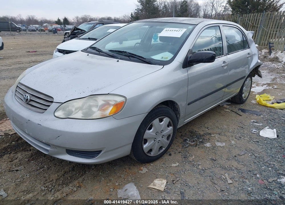 2003 TOYOTA COROLLA CE VIN: 1NXBR32EX3Z142714