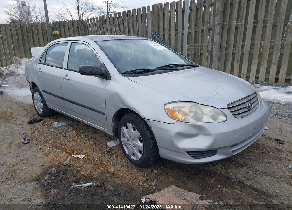 2003 TOYOTA COROLLA CE VIN: 1NXBR32EX3Z142714