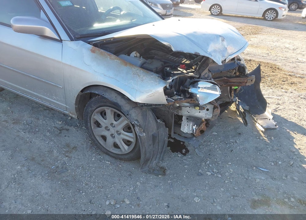 2003 HONDA CIVIC VIN: 2HGES26723H524557