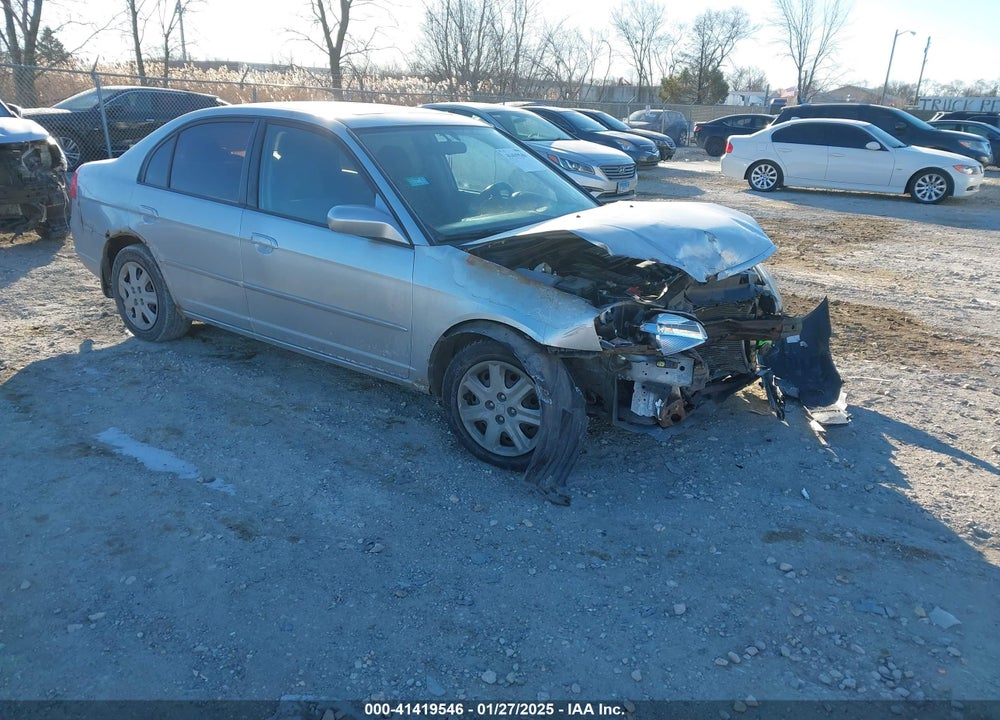 2003 HONDA CIVIC VIN: 2HGES26723H524557
