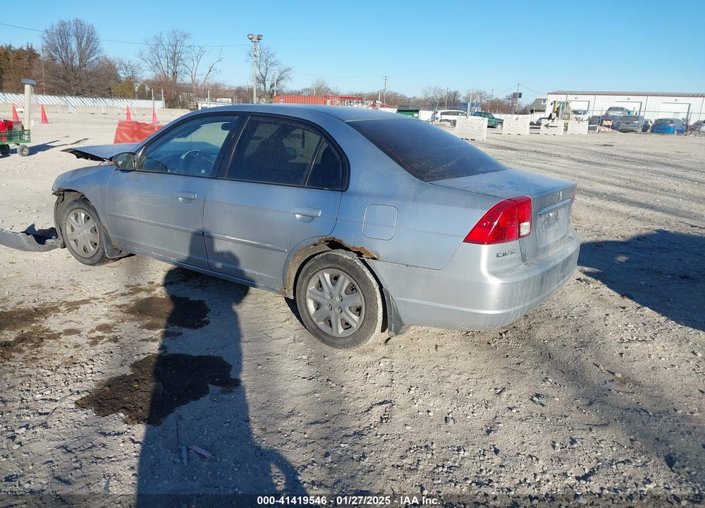 2003 HONDA CIVIC VIN: 2HGES26723H524557