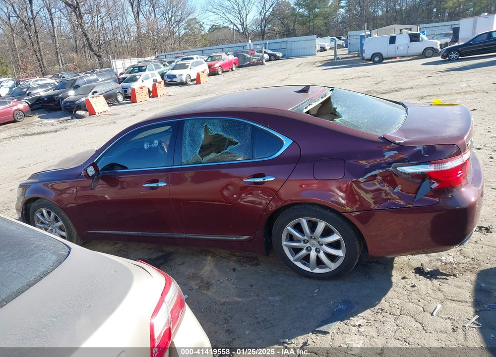 2008 LEXUS LS 460 VIN: JTHBL46F585067029