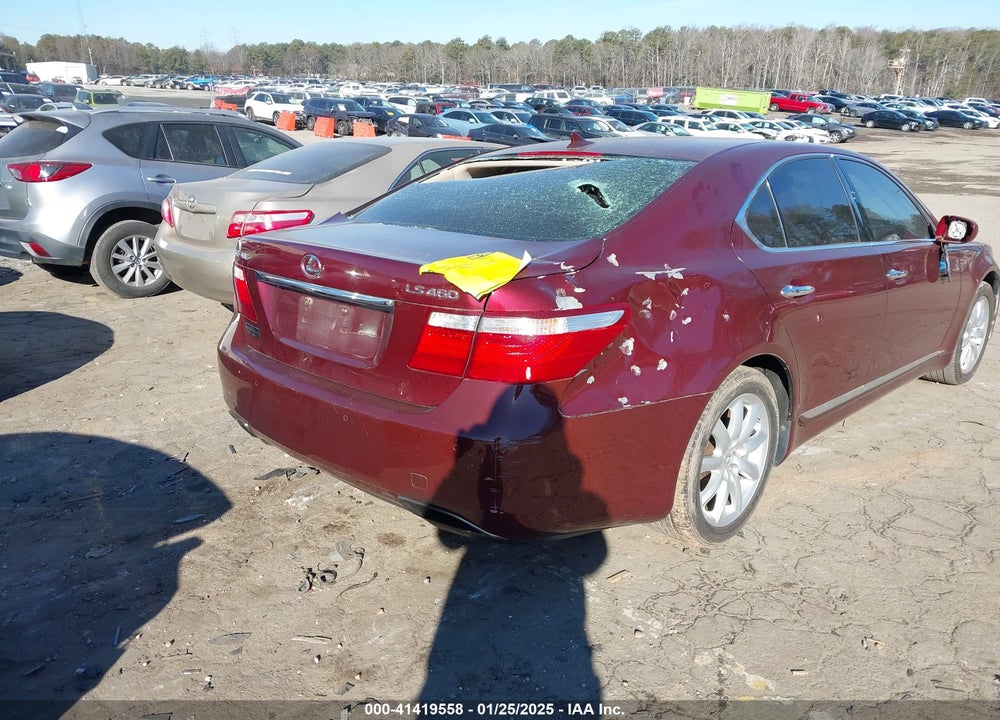 2008 LEXUS LS 460 VIN: JTHBL46F585067029