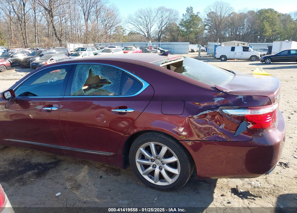 2008 LEXUS LS 460 VIN: JTHBL46F585067029