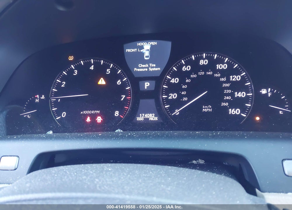 2008 LEXUS LS 460 VIN: JTHBL46F585067029