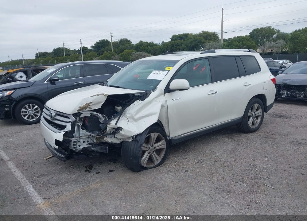 2013 TOYOTA HIGHLANDER LIMITED V6 VIN: 5TDYK3EH3DS118446