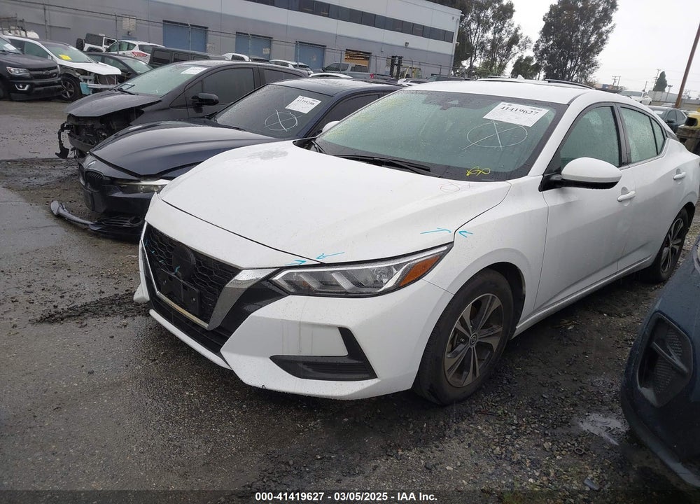 2022 NISSAN SENTRA VIN: 3N1AB8CV0NY296951