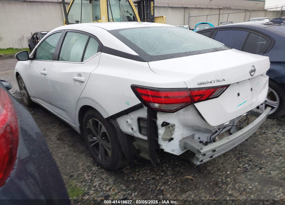 2022 NISSAN SENTRA VIN: 3N1AB8CV0NY296951
