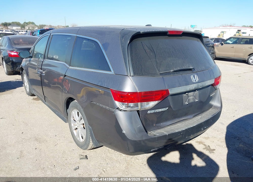 2016 HONDA ODYSSEY SE VIN: 5FNRL5H30GB132004