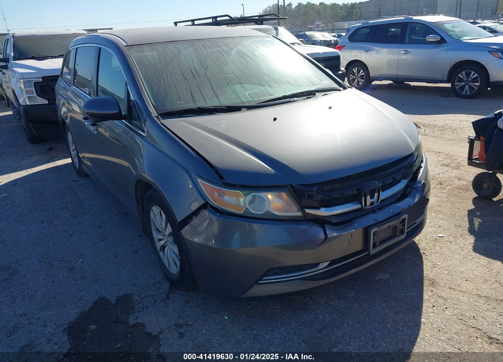 2016 HONDA ODYSSEY SE VIN: 5FNRL5H30GB132004