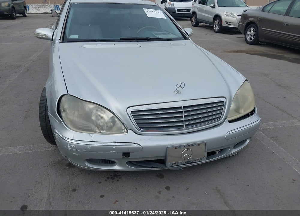 2000 MERCEDES-BENZ S 500 VIN: WDBNG75JXYA120520